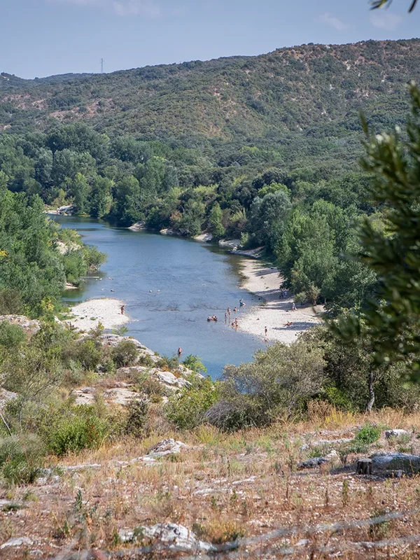 Camping am Fluss